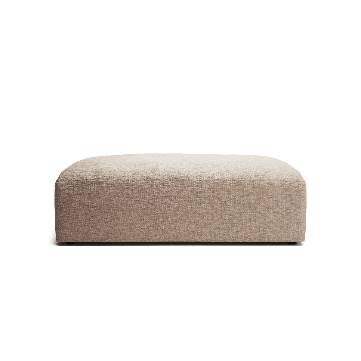 MONOLITH - Pouf - Glint Bouclé Chalk Pink