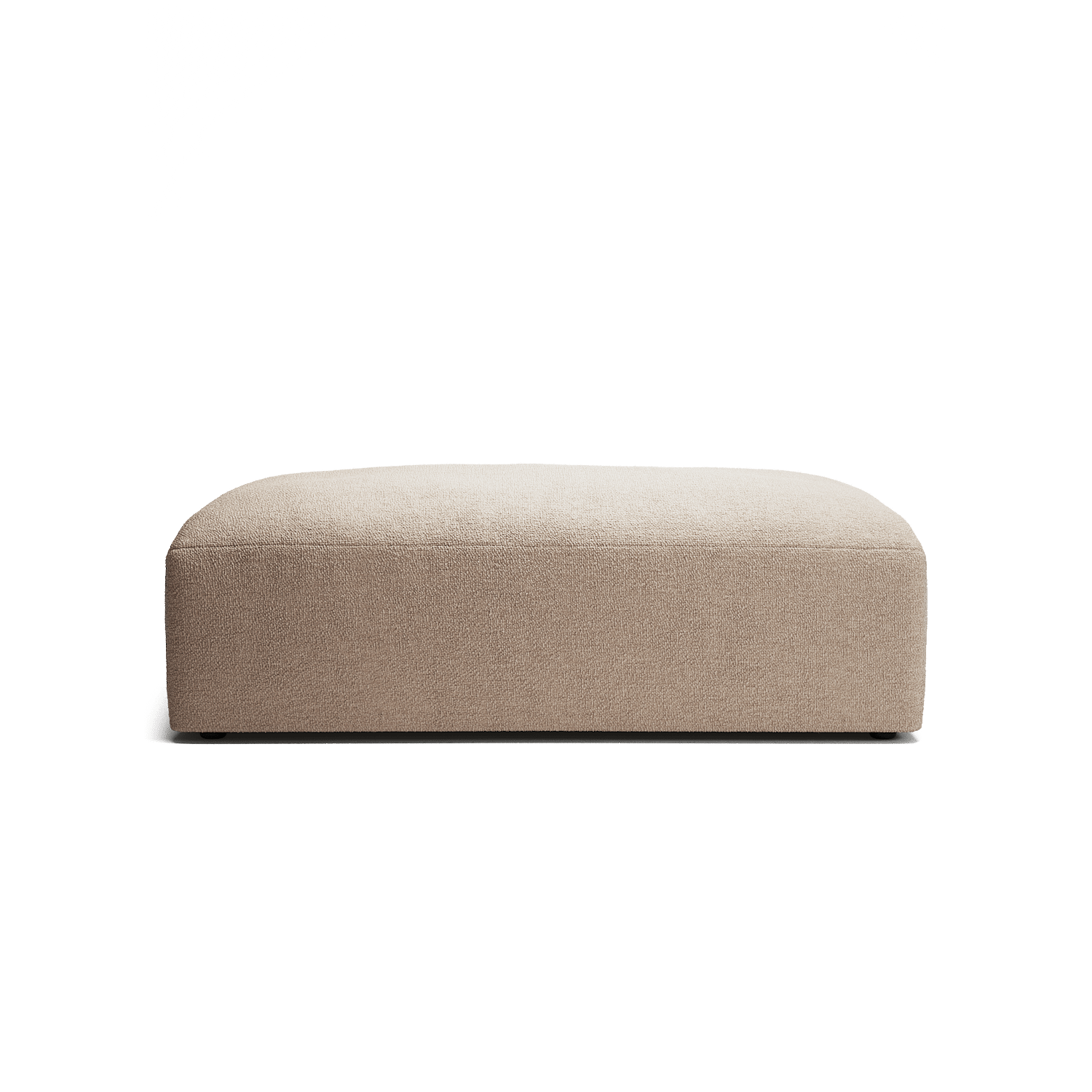 MONOLITH - Pouf - Glint Bouclé Chalk Pink