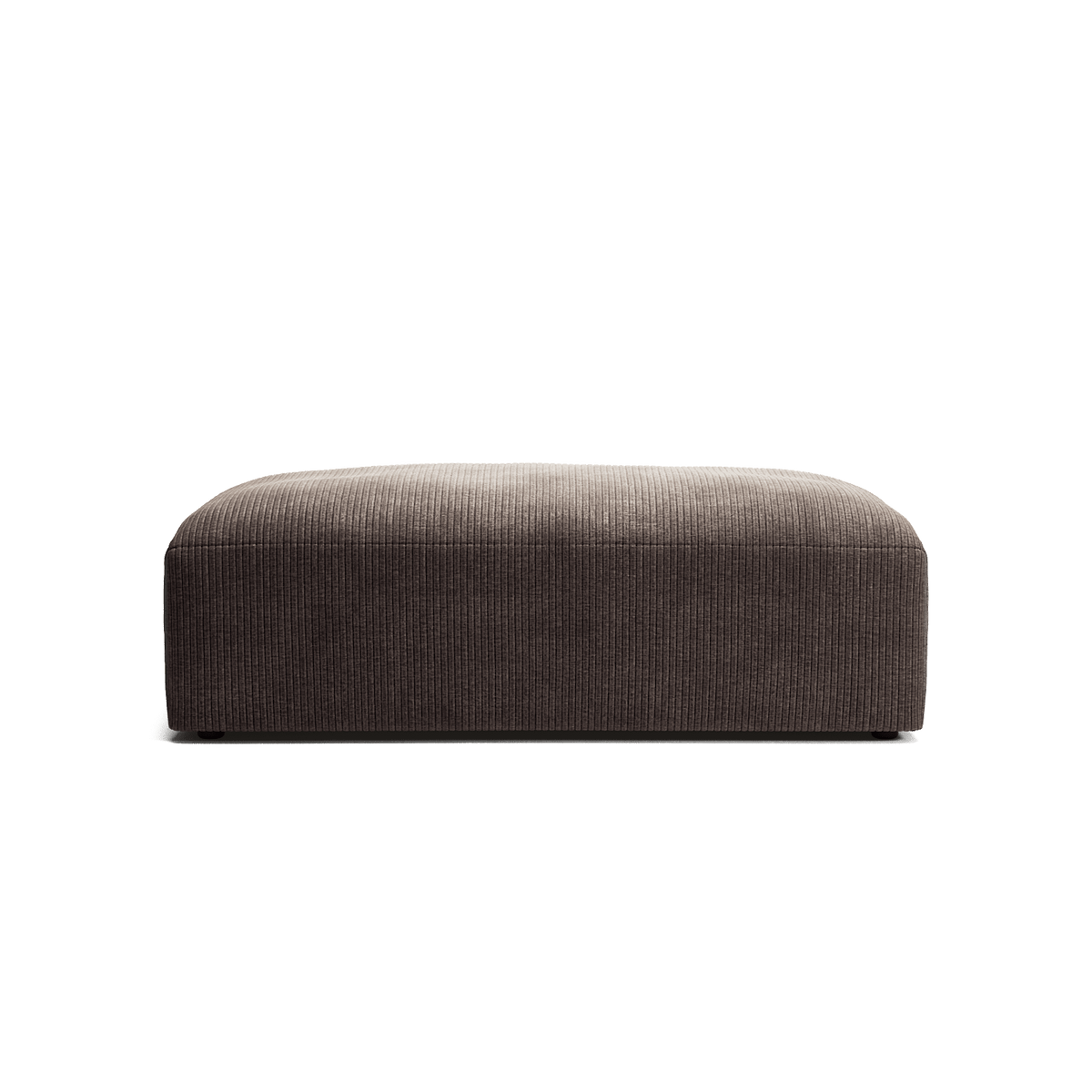 MONOLITH - Pouf - Bold Corduroy Dark Brown