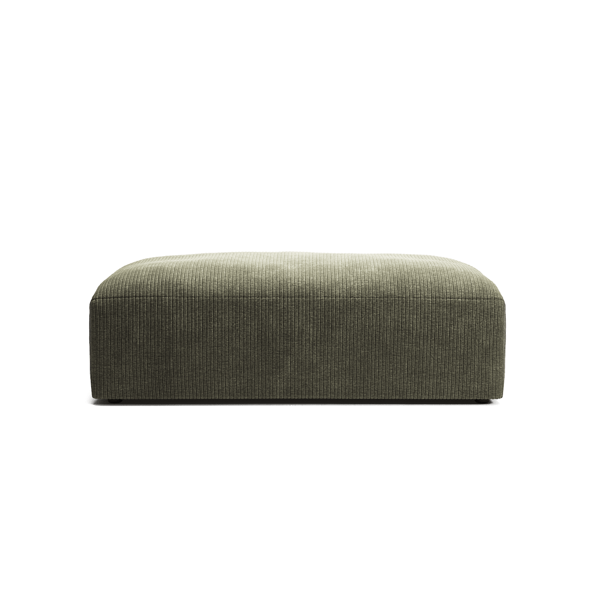 MONOLITH - Pouf - Bold Corduroy Moss Green