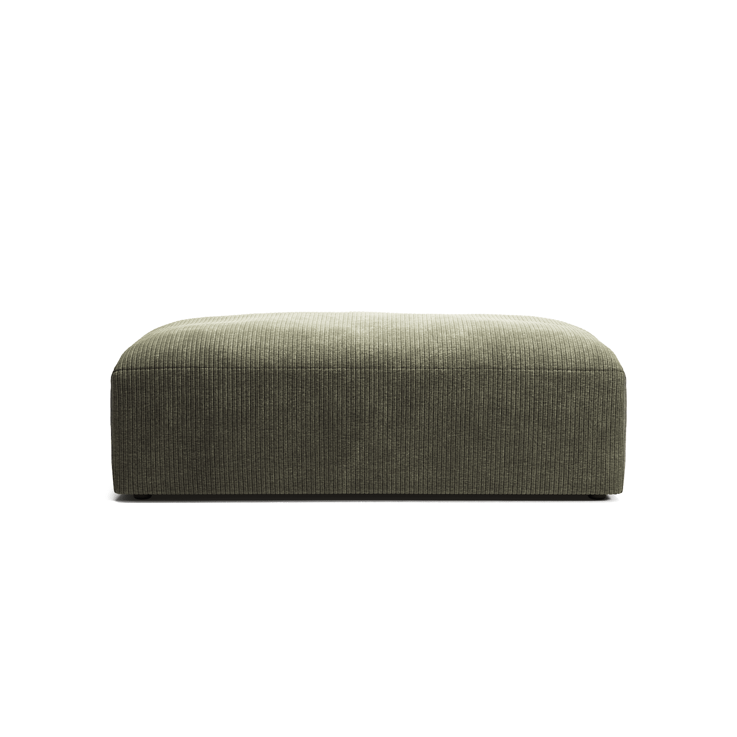 MONOLITH - Pouf - Bold Corduroy Moss Green