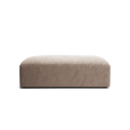 MONOLITH - Pouf - Soft Matte Velvet Warm Beige