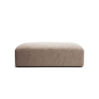MONOLITH - Pouf - Soft Matte Velvet Warm Beige
