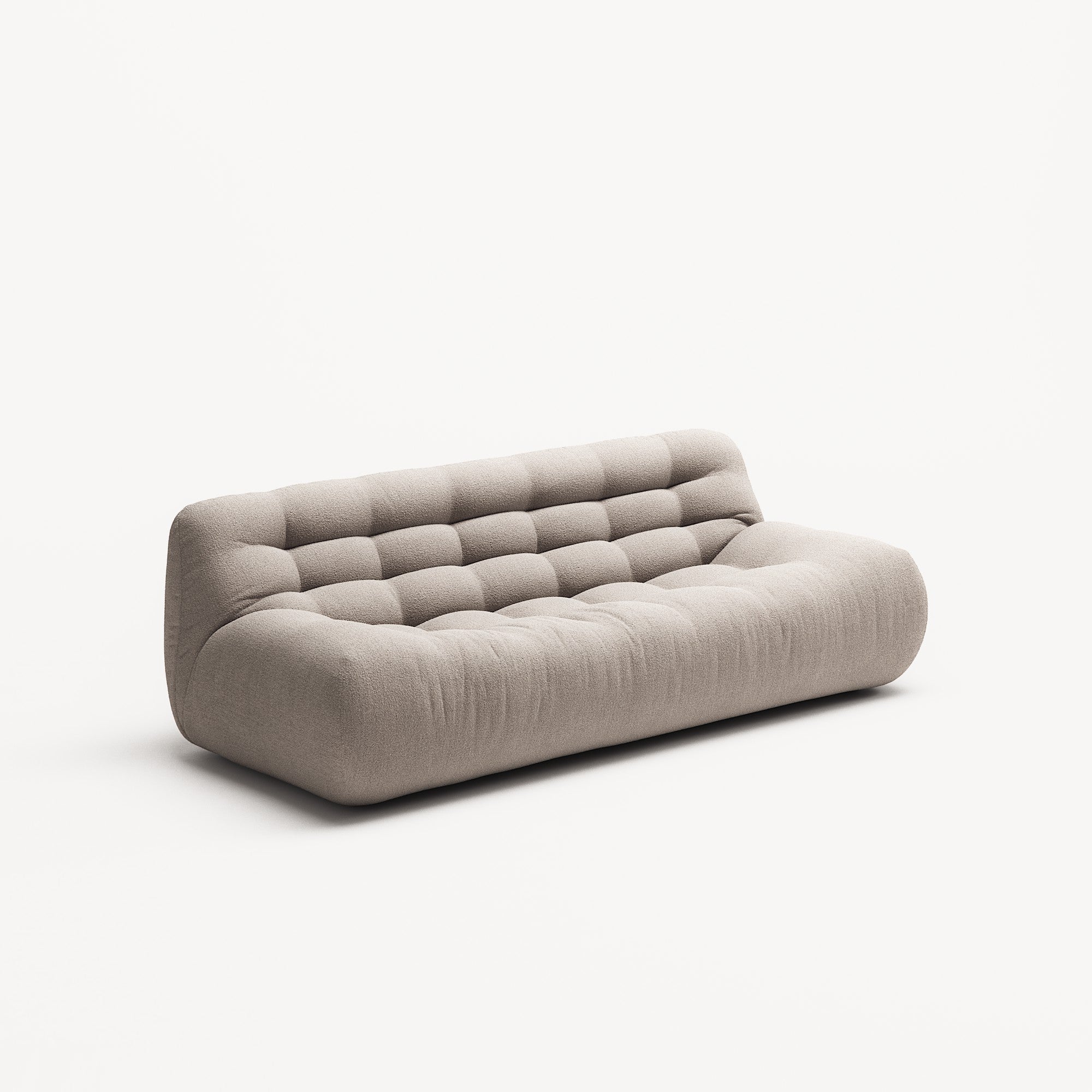 Paloma - 3 Seat - Fine Bouclé Warm Grey