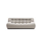 Paloma - 3 Seat - Micro Chenille Grey Cream