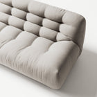 Paloma - 3 Seat - Micro Chenille Grey Cream