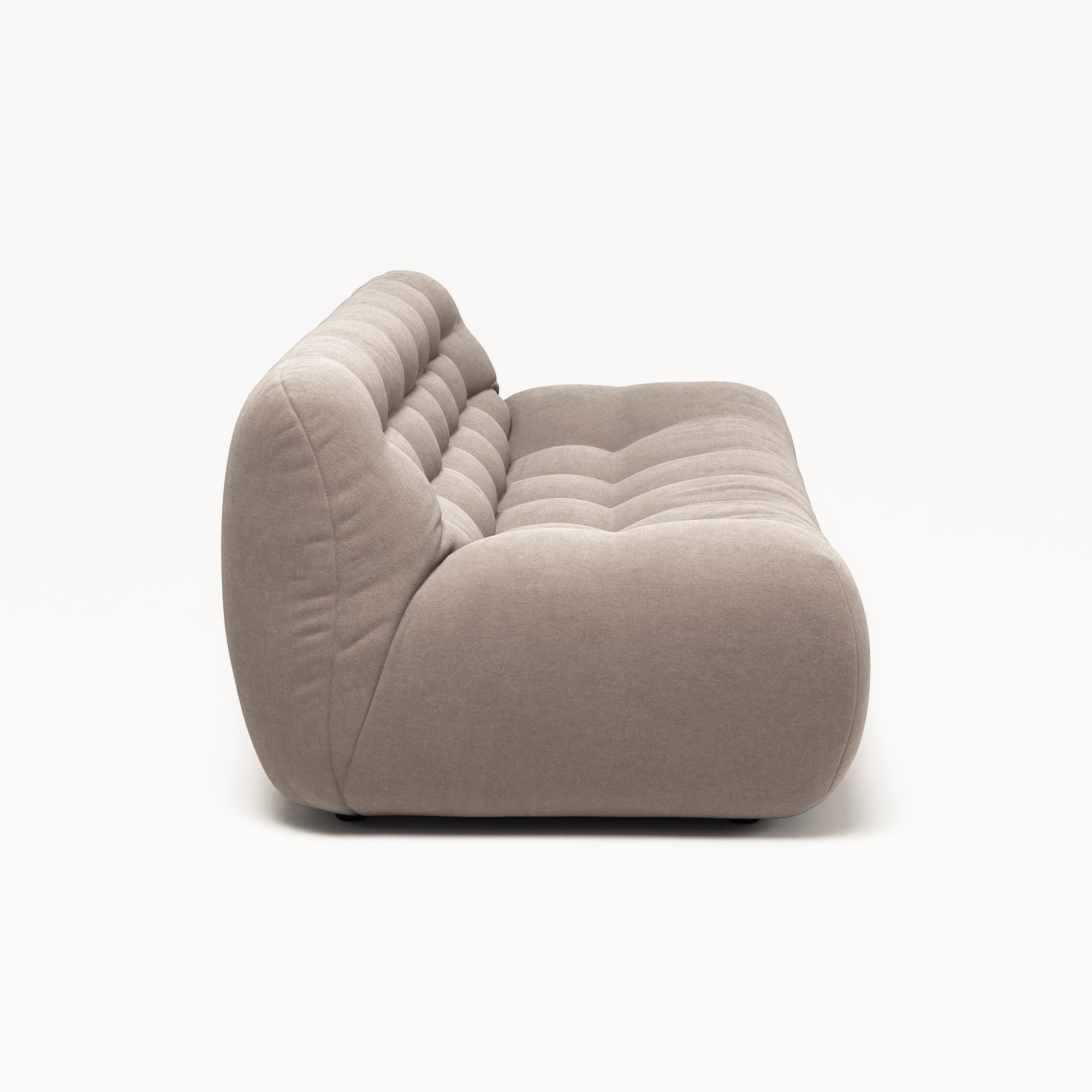 Paloma - 3 Seat - Micro Chenille Stone Beige