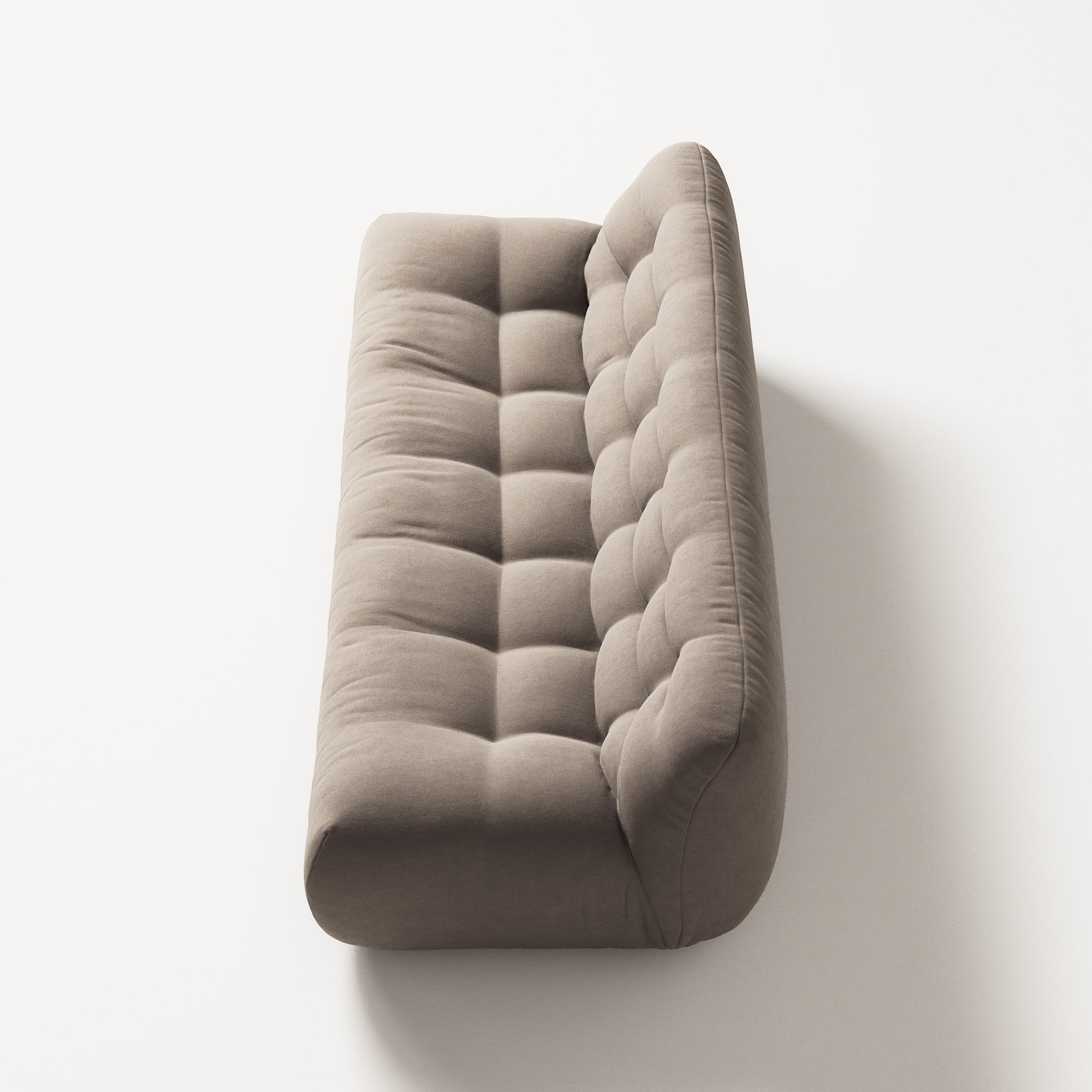Paloma - 3 Seat - Micro Chenille Stone Beige
