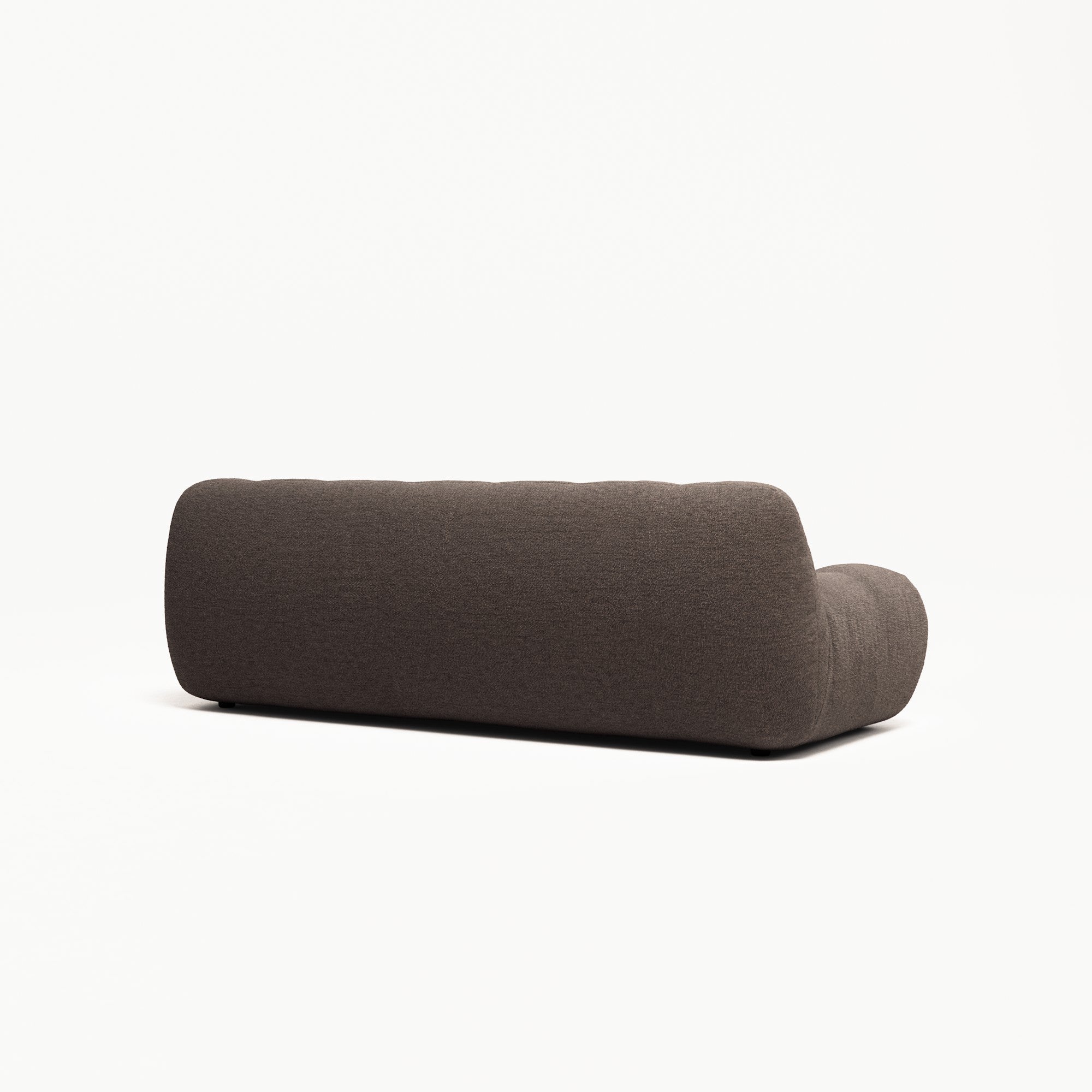 Paloma - 3 Seat - Glint Bouclé Dark Brown