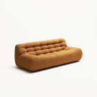 Paloma - 3 Seat - Textured Chenille Golden Amber