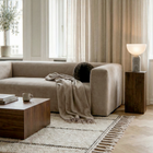 MONOLITH - 2 Seat - Soft Matte Velvet Warm Beige