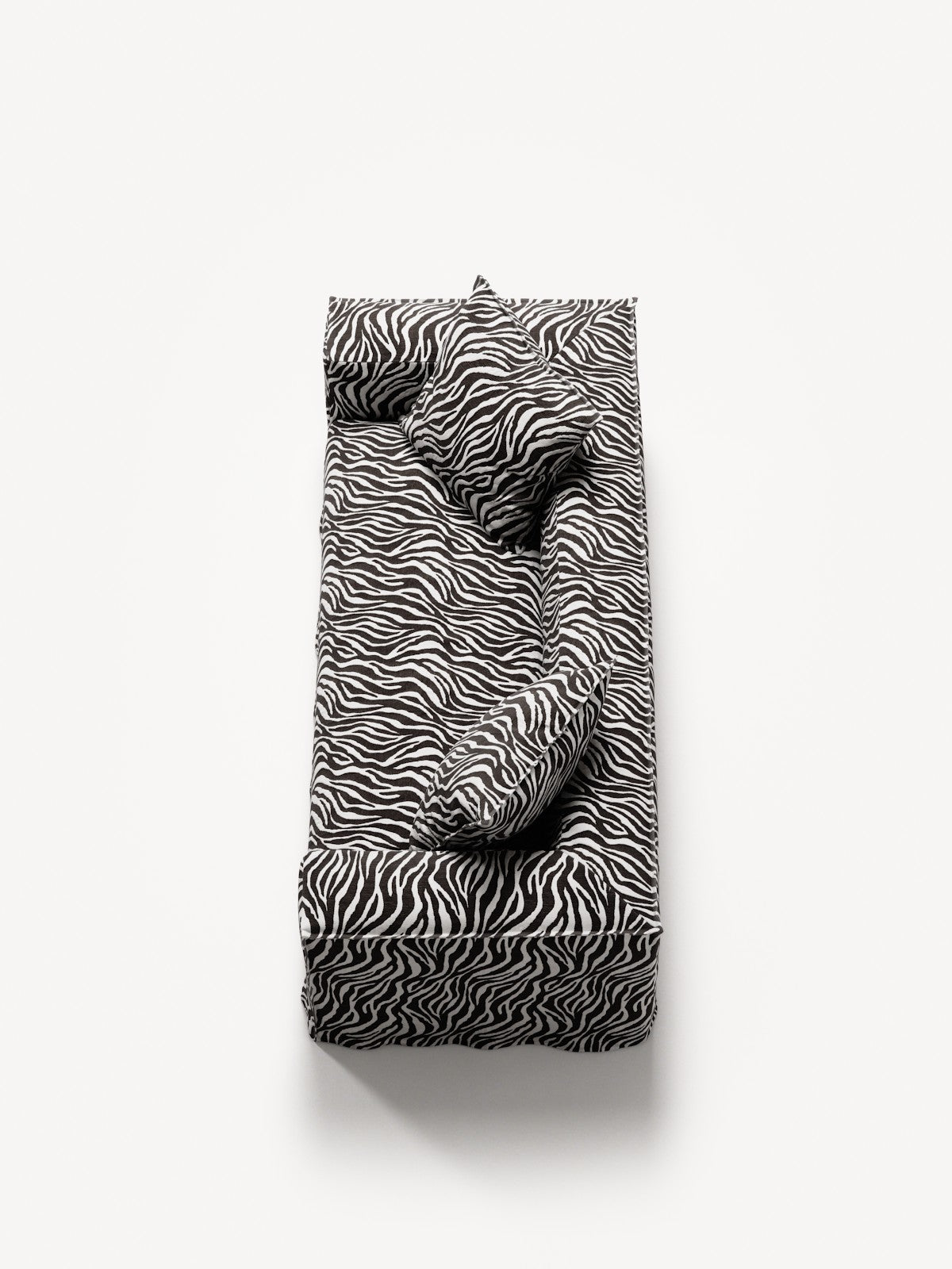 NOMAD - 2 Seat - Chenille Jacquard Zebra Black White