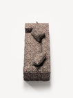 NOMAD - 2 Seat - Chenille Jacquard Zebra Brown White