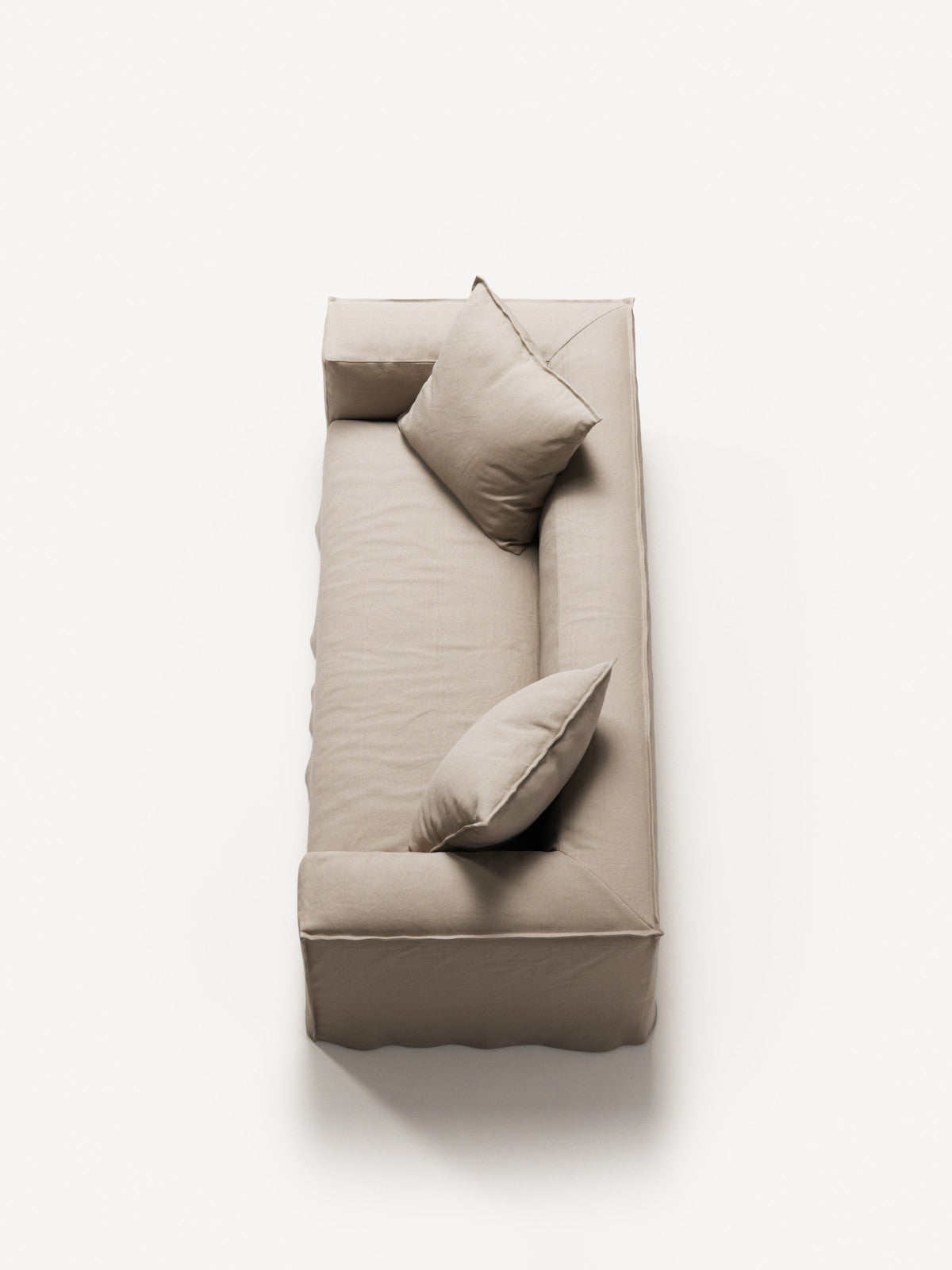 NOMAD - 2 Seat - Brushed Cotton Sandy Beige