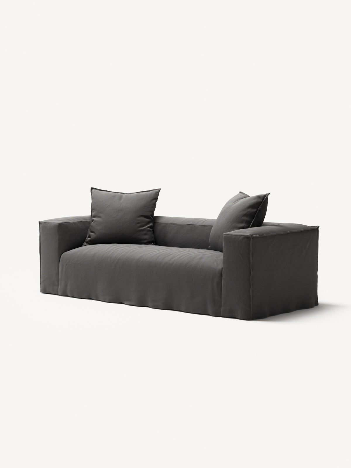 NOMAD - 2 Seat - Brushed Cotton Dark Gray