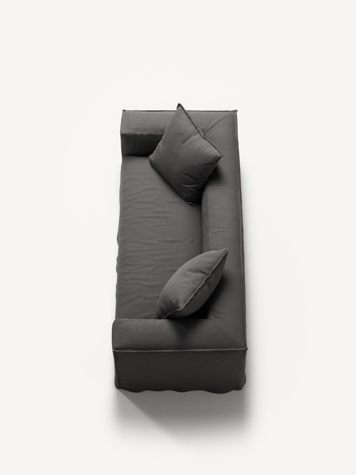 NOMAD - 2 Seat - Brushed Cotton Dark Gray