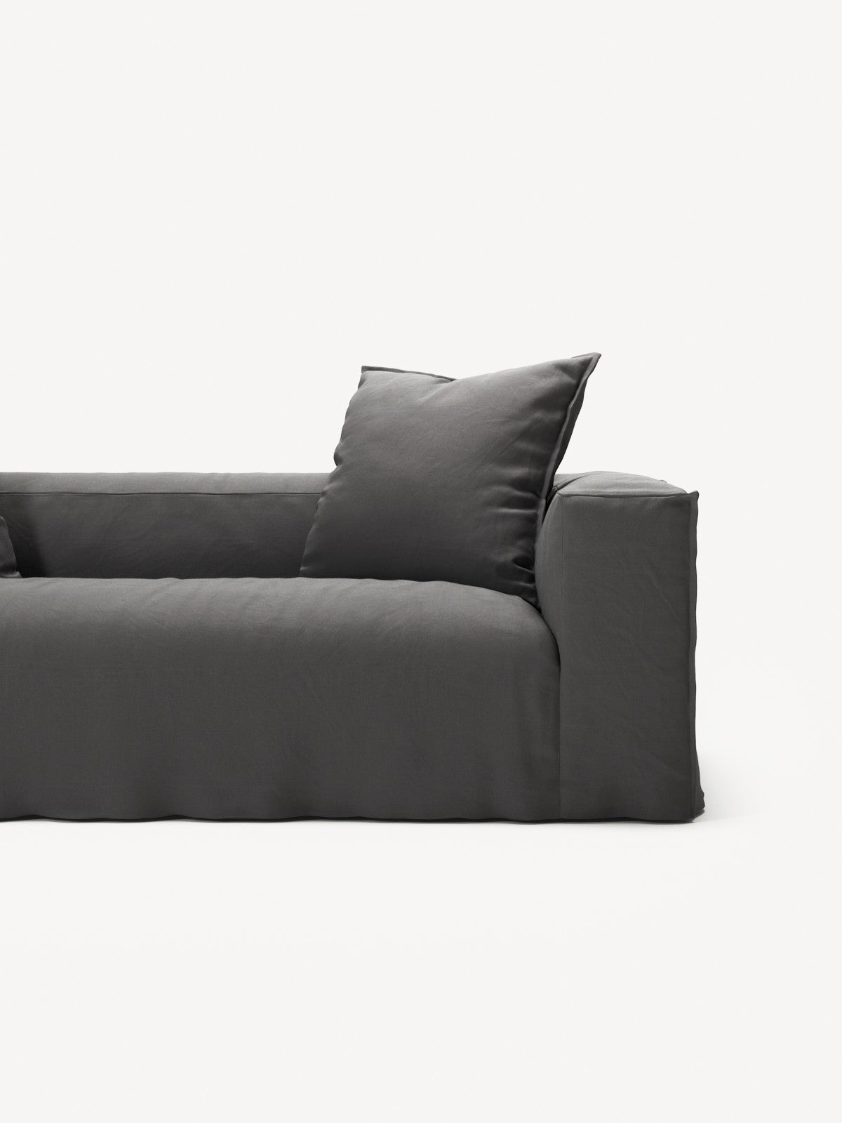NOMAD - 2 Seat - Brushed Cotton Dark Gray