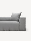 NOMAD - 2 Seat - Brushed Cotton Light Gray