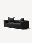 NOMAD - 2 Seat - Pure Linen Dark Charcoal