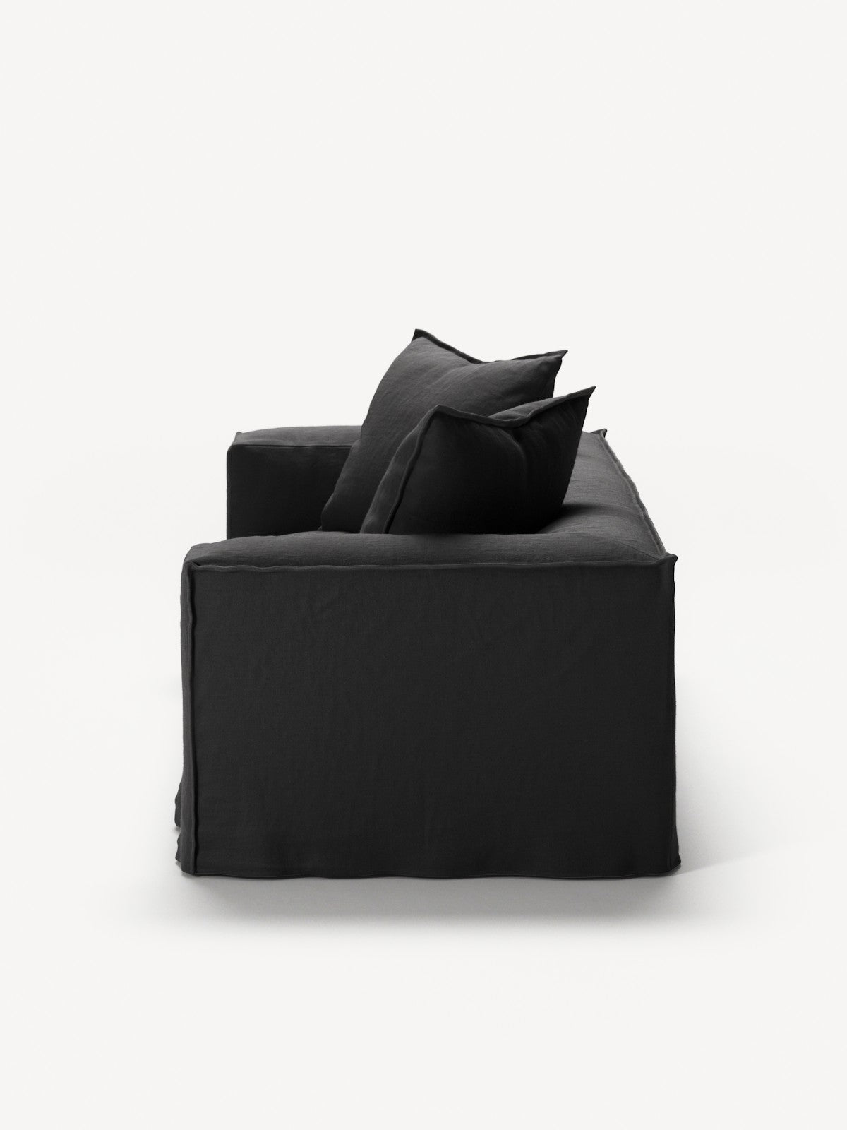 NOMAD - 2 Seat - Pure Linen Dark Charcoal