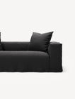 NOMAD - 2 Seat - Pure Linen Dark Charcoal
