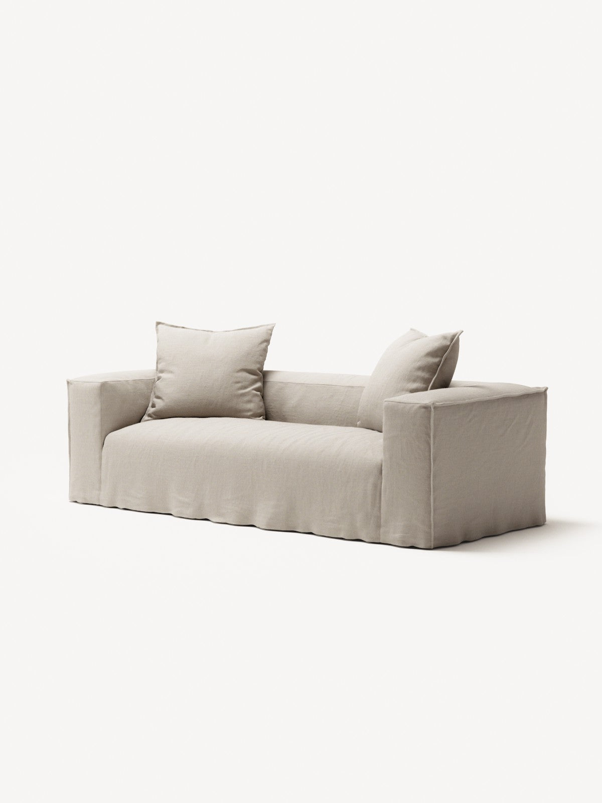 NOMAD - 2 Seat - Pure Linen Off-White