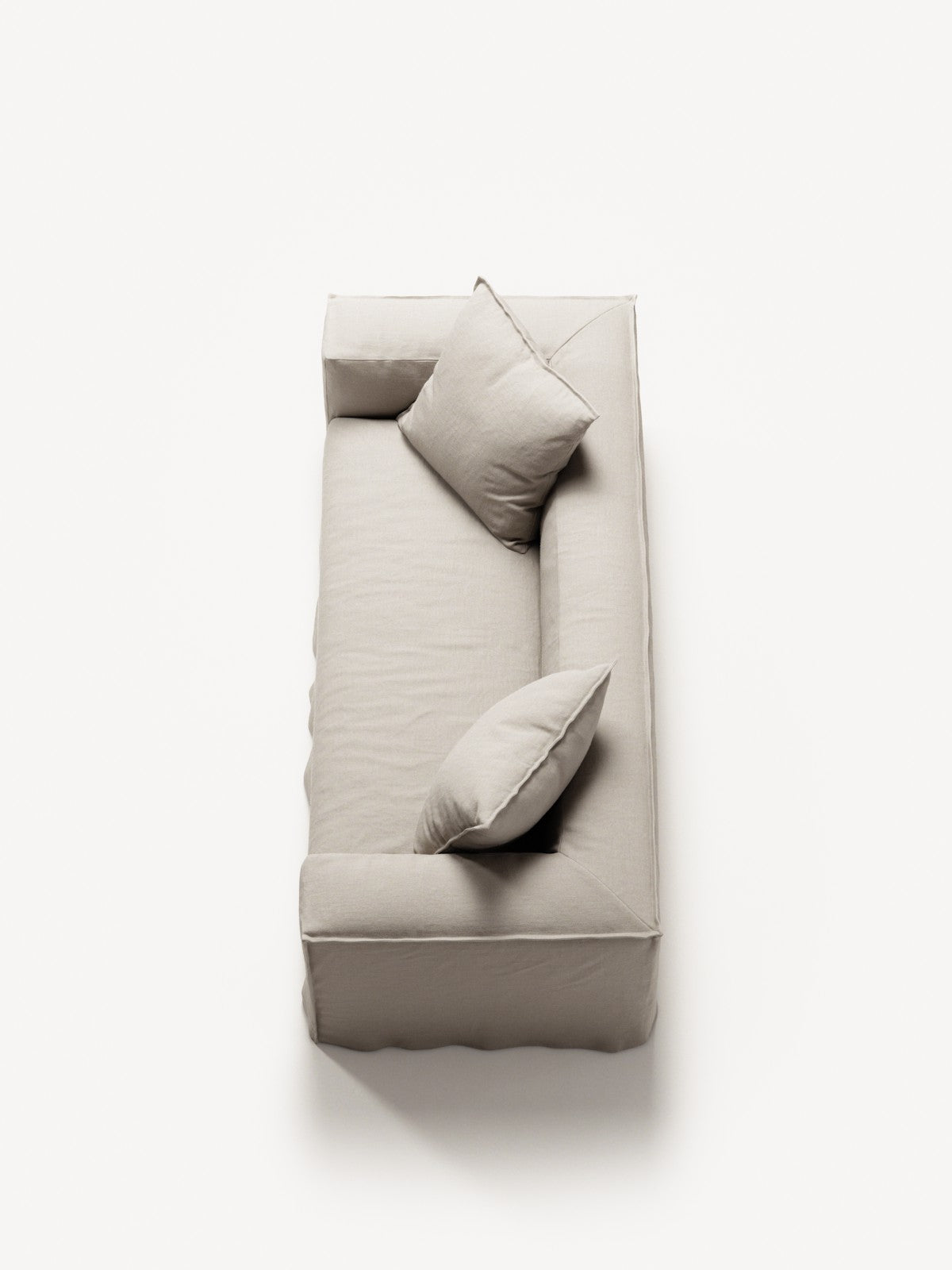 NOMAD - 2 Seat - Pure Linen Off-White
