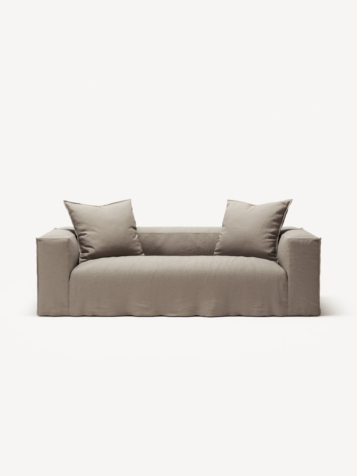 NOMAD - 2 Seat - Pure Linen Pale Gray