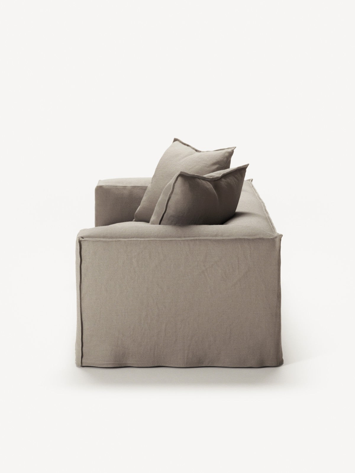 NOMAD - 2 Seat - Pure Linen Pale Gray