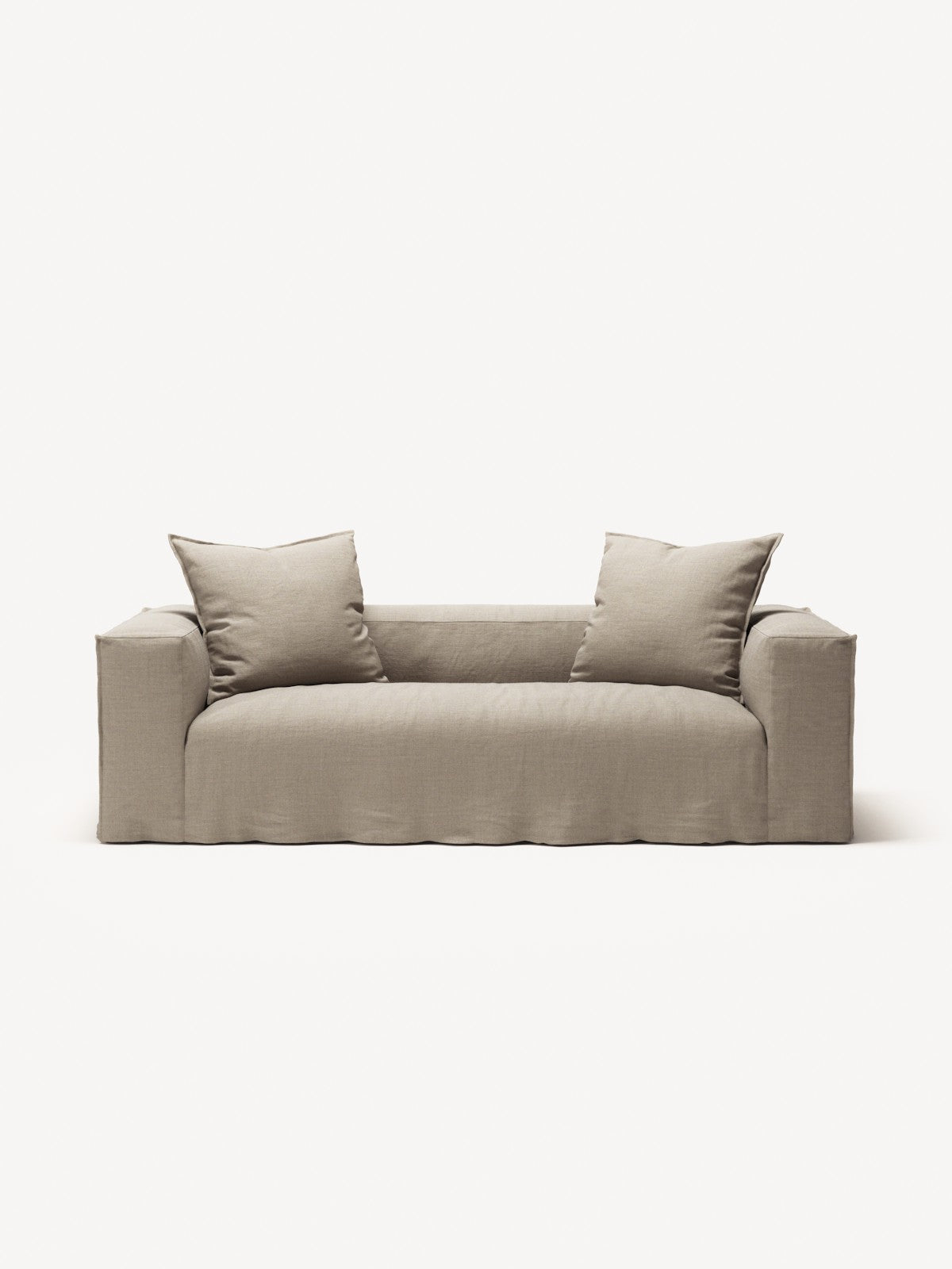 NOMAD - 2 Seat - Pure Linen Sandy Beige