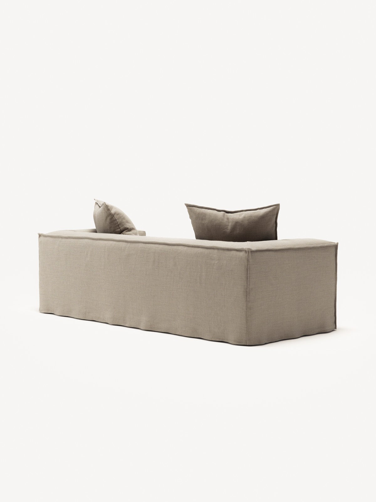 NOMAD - 2 Seat - Pure Linen Sandy Beige