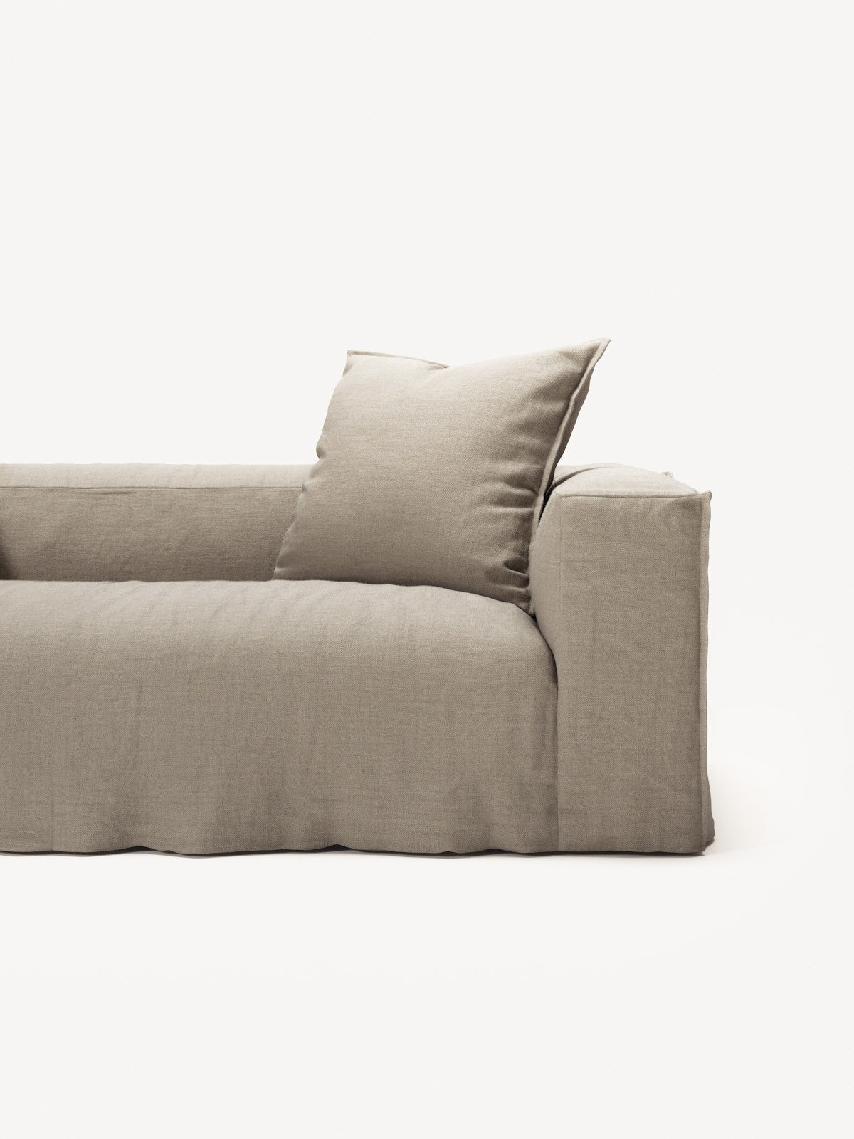 NOMAD - 2 Seat - Pure Linen Sandy Beige