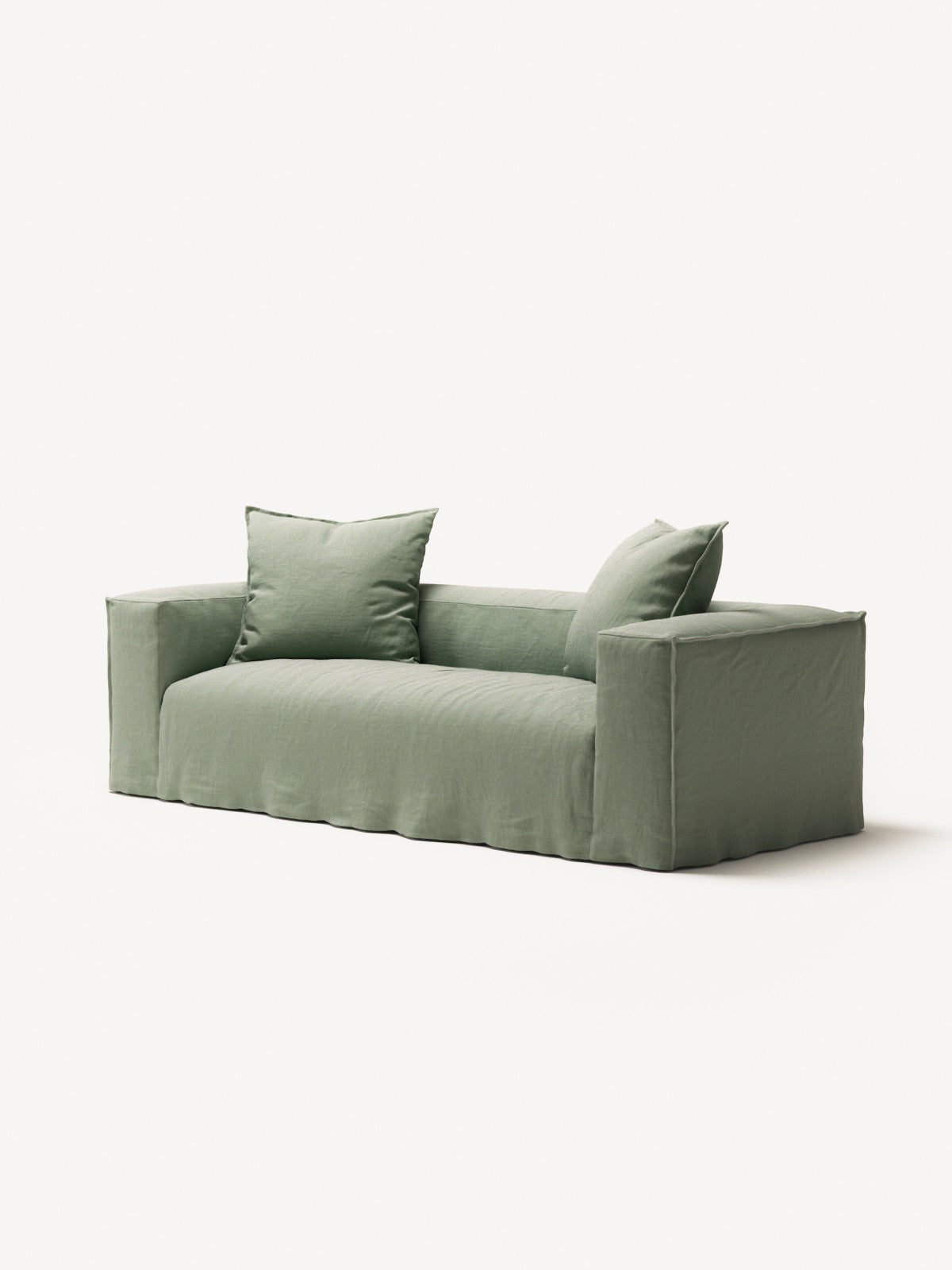 NOMAD - 2 Seat - Pure Linen Vivid Green