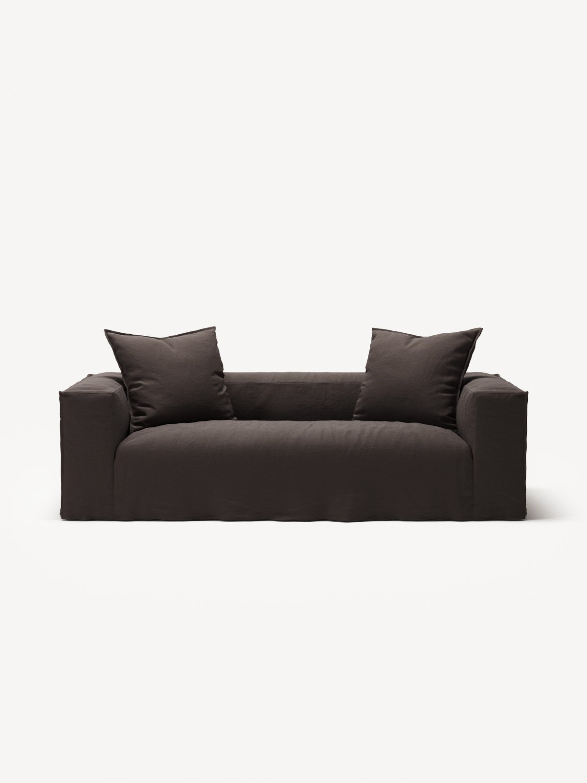 NOMAD - 2 Seat - Pure Linen Truffle Brown