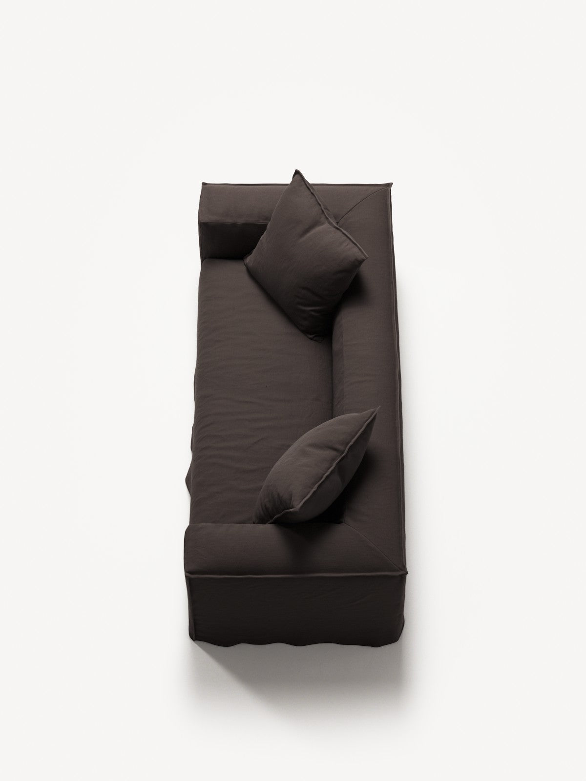 NOMAD - 2 Seat - Pure Linen Truffle Brown