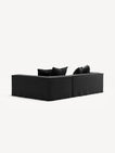 NOMAD - 3 Seater with Chaise Lounge - Right - Pure Linen Dark Charcoal