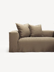 NOMAD - 3 Seater with Chaise Lounge - Right - Pure Linen Natural