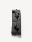 NOMAD - 3 Seat with open end - Right - Brushed Cotton Dark Gray