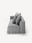 NOMAD - 3 Seat with open end - Right - Brushed Cotton Light Gray