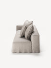 NOMAD - 3 Seat with open end - Right - Textured Blend Beige