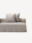 NOMAD - 3 Seat with open end - Right - Textured Blend Beige