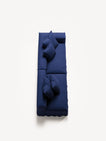 NOMAD - 3 Seat with open end - Left - Brushed Cotton Dark Blue
