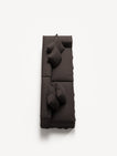 NOMAD - 3 Seat with open end - Left - Pure Linen Truffle Brown