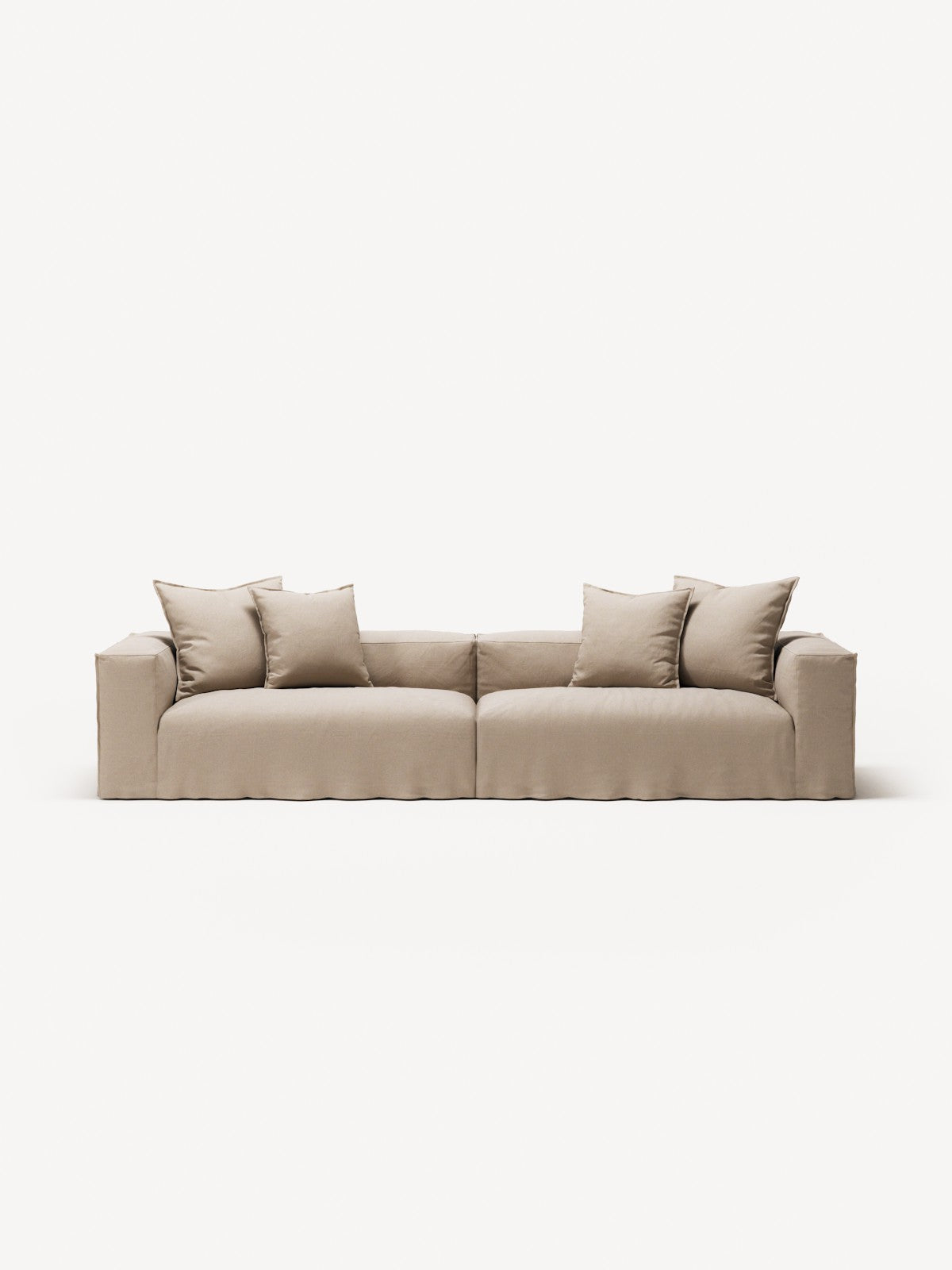 NOMAD - 4 Seat - Brushed Cotton Sandy Beige