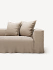 NOMAD - 4 Seat - Brushed Cotton Sandy Beige