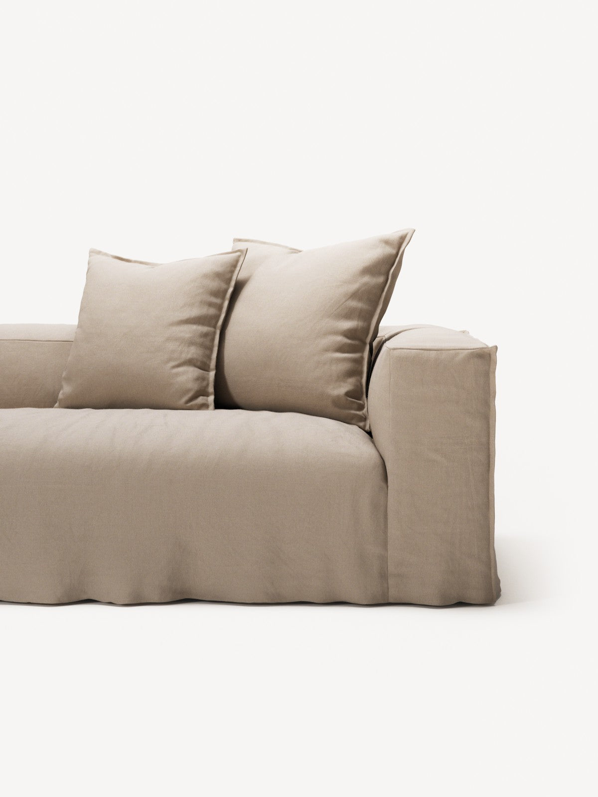 NOMAD - 4 Seat - Brushed Cotton Sandy Beige