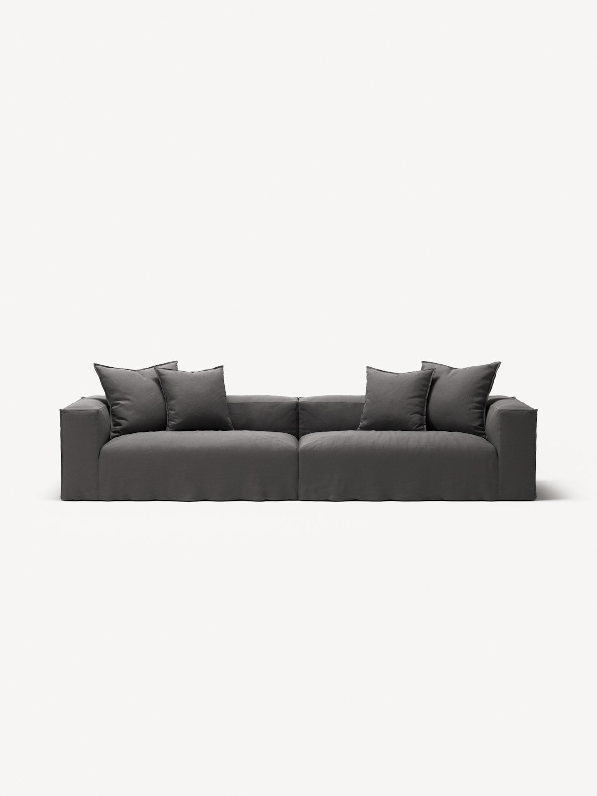 NOMAD - 4 Seat - Brushed Cotton Dark Gray