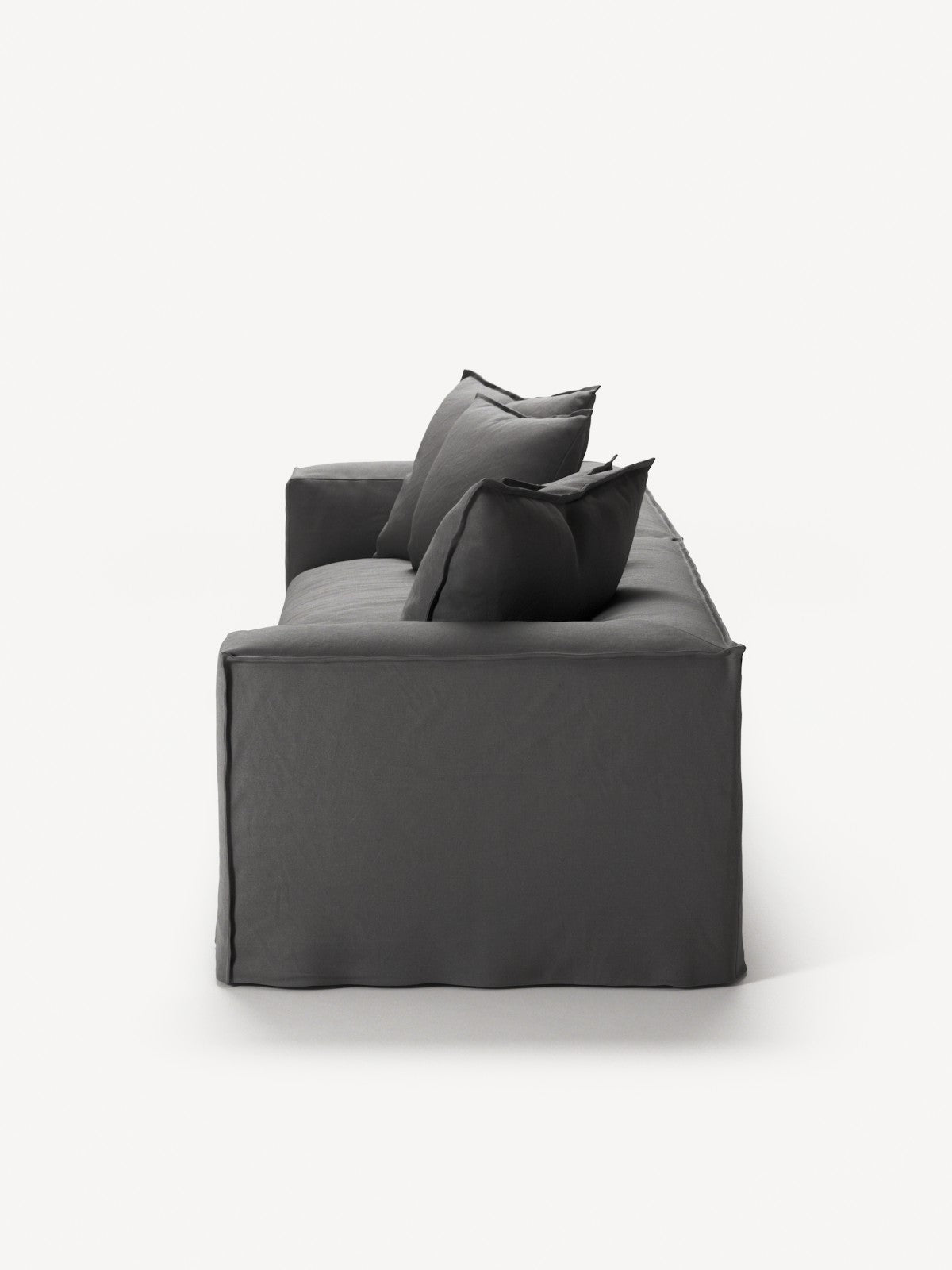 NOMAD - 4 Seat - Brushed Cotton Dark Gray