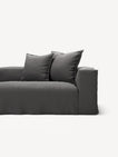 NOMAD - 4 Seat - Brushed Cotton Dark Gray