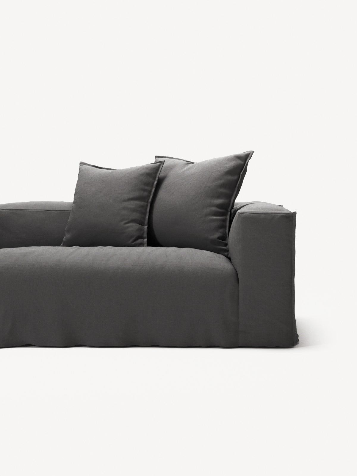 NOMAD - 4 Seat - Brushed Cotton Dark Gray